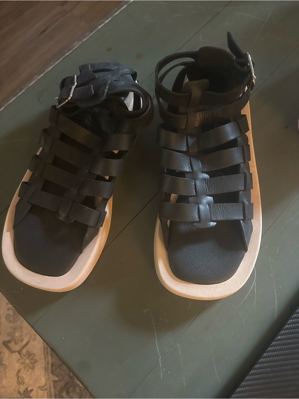 Pilcro Gladiator Sandals NWOT